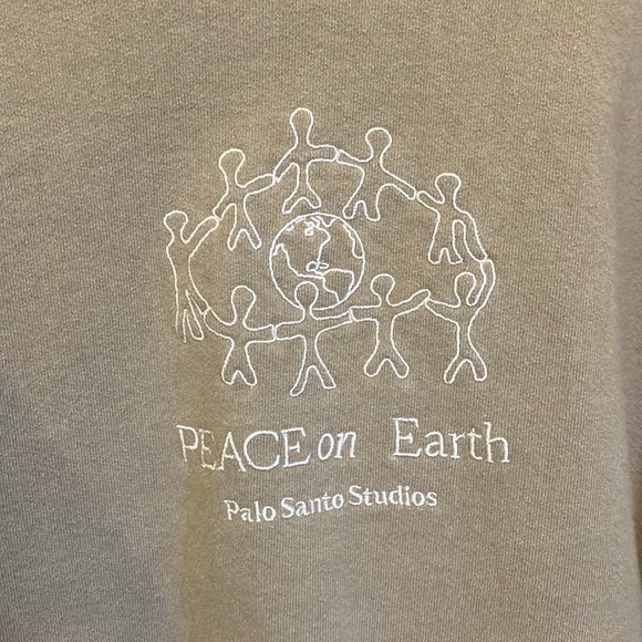 Palo Santo Studios Peace On Earth Sweatshirt - Picture 2 of 4